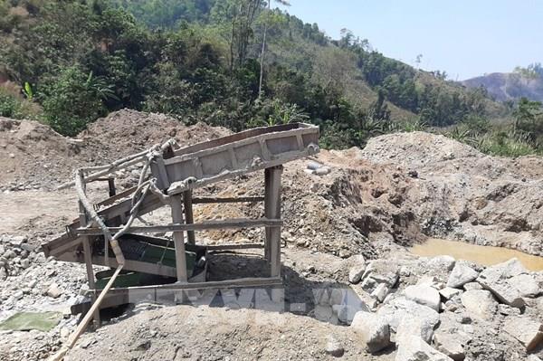 Gia Lai phát hiện dấu hiệu khai thác khoáng sản vàng trái phép