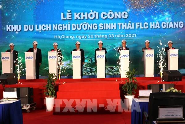 Khởi công khu du lịch nghỉ dưỡng sinh thái FLC Hà Giang