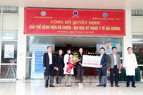 Hải Dương: Giải thể bệnh viện dã chiến số 2