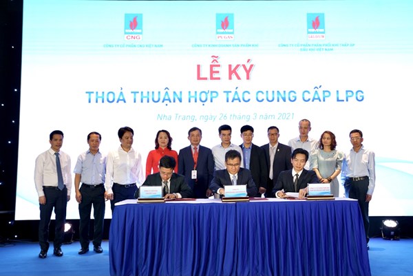 Các đơn vị của PV GAS hợp tác cung cấp LPG và LNG