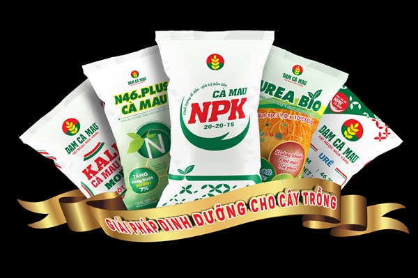 Phân bón Cà Mau đạt giải vàng chất lượng quốc gia