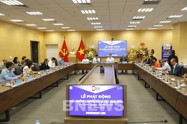 Phát động giải thưởng Chuyển đổi số Việt Nam năm 2021