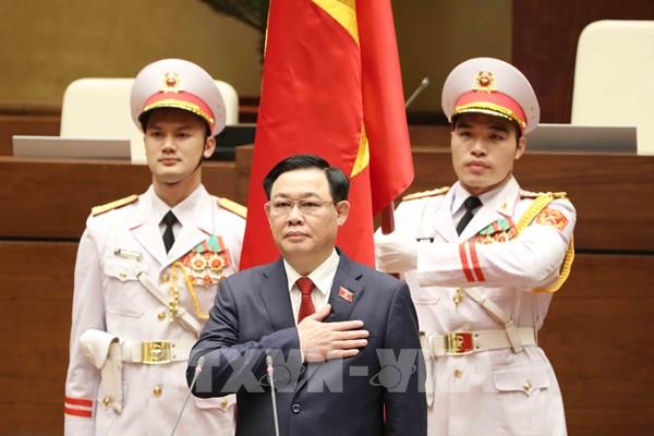 Chủ tịch Quốc hội Vương Đình Huệ tuyên thệ nhậm chức