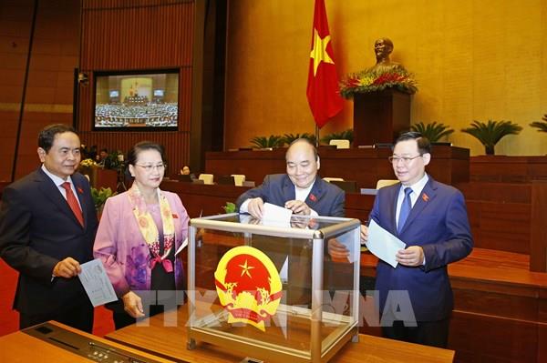 Quốc hội bầu 3 Phó Chủ tịch Quốc hội