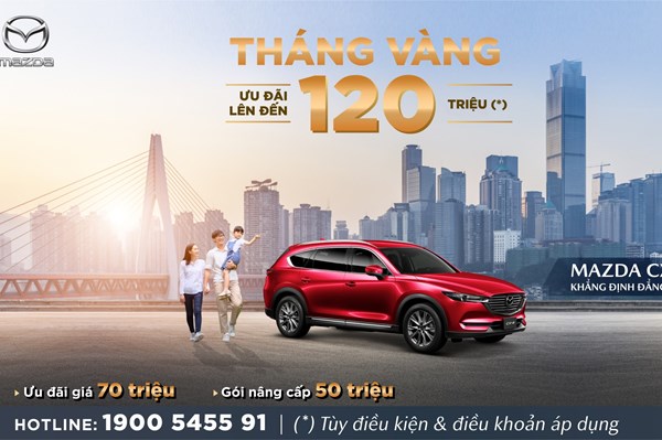 Bảng giá xe ô tô Mazda tháng 4/2021, ưu đãi cao nhất đến 120 triệu đồng