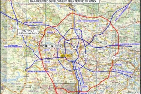 Điều chỉnh cục bộ quy hoạch đường Vành đai 5 của vùng Thủ đô Hà Nội