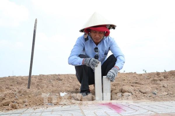 Chính thức cắm mốc đất tại Khu tái định cư sân bay Long Thành