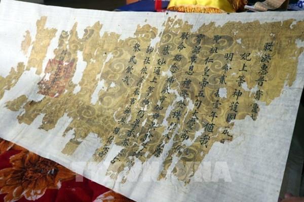 Đạo sắc phong – “Báu vật” thiêng liêng của làng quê xứ Huế