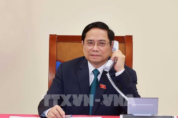 Campuchia ra thông cáo cuộc điện đàm giữa Thủ tướng Hun Sen và Thủ tướng Phạm Minh Chính