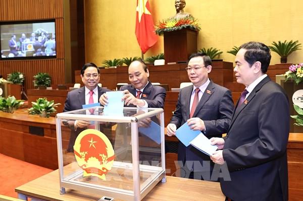 Quốc hội bầu Chủ nhiệm một số Ủy ban, Tổng Thư ký Quốc hội và Tổng kiểm toán Nhà nước