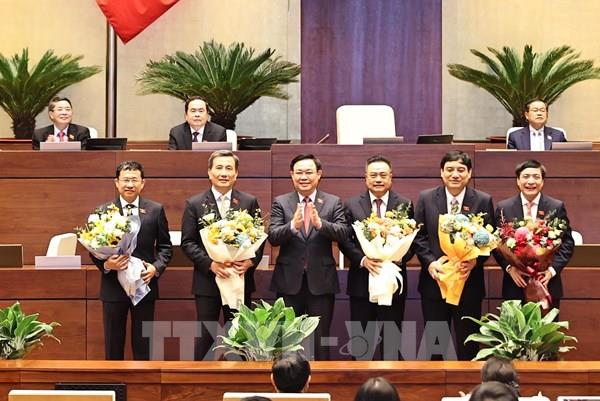 Kết quả bầu Chủ nhiệm một số Ủy ban, Tổng Thư ký Quốc hội, Tổng Kiểm toán Nhà nước