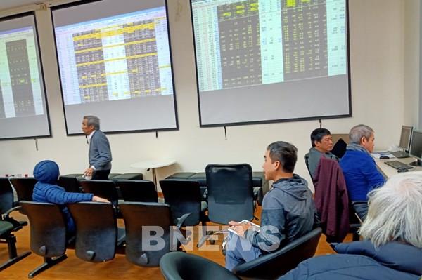 Áp lực bán lan rộng, VN-Index lùi về 1.672 điểm
