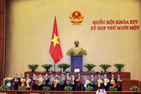 Quốc hội phê chuẩn bổ nhiệm Phó Thủ tướng Chính phủ Lê Minh Khái và Lê Văn Thành