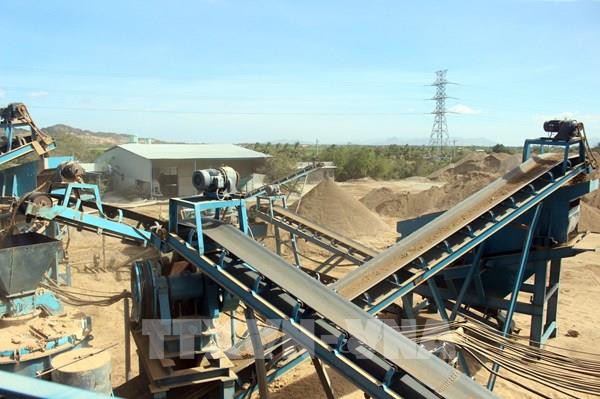 Sản xuất cát nhân tạo thay thế cát tự nhiên phục vụ xây dựng