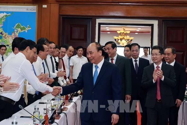 Chủ tịch nước Nguyễn Xuân Phúc làm việc với thành phố Đà Nẵng và tỉnh Quảng Nam