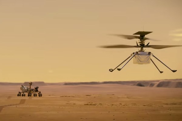 NASA lùi thời điểm tiến hành chuyến bay của trực thăng Ingenuity trên Sao Hỏa