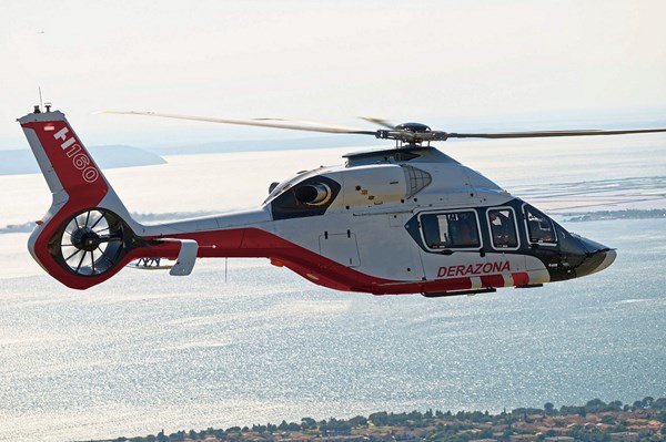 Derazona là nhà khai thác châu Á đầu tiên của trực thăng H160 trong ngành dầu khí