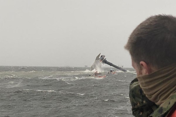 Lật tàu hàng ở Vịnh Mexico, 1 người đã thiệt mạng