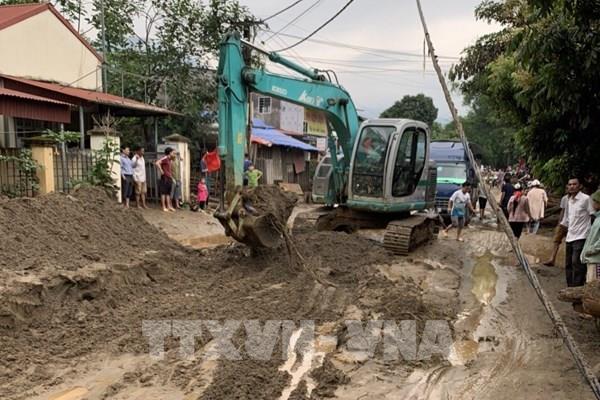 Lũ ống bất ngờ trong đêm tại Văn Bàn - Lào Cai
