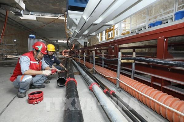 Công trình Metro Line 3 Hà Nội có trên 3,5 triệu giờ làm việc an toàn