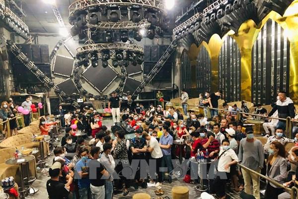 Thành phố Hồ Chí Minh: Phát hiện 100 người dương tính ma túy trong quán bar