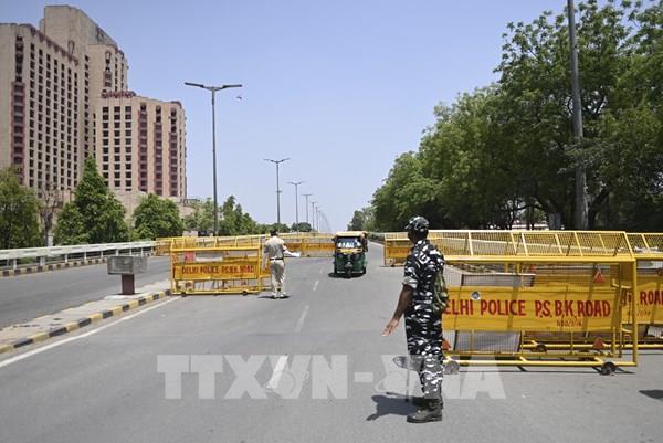 Phong tỏa thủ đô New Delhi của Ấn Độ