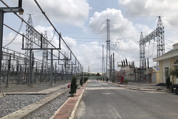 Đóng điện trạm biến áp số đầu tiên của EVNNPT