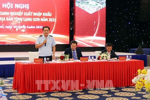 Lạng Sơn giải quyết vướng mắc cho doanh nghiệp xuất nhập khẩu