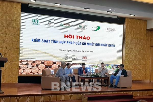 Kiểm soát rủi ro trong nhập khẩu gỗ nguyên liệu