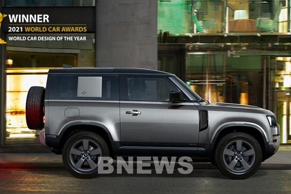 Land Rover Defender được vinh danh là thiết kế ô tô của năm 2021