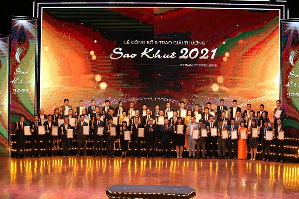 EVNICT đạt giải Sao Khuê 2021 lần thứ 10