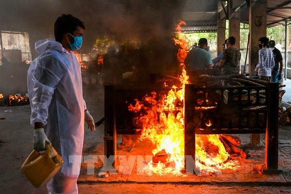 Ấn Độ: Số ca tử vong trong ngày cao nhất từ khi dịch bùng phát