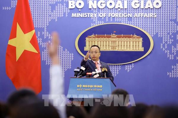 Việt Nam mong muốn các nước duy trì hòa bình, ổn định, an ninh, thượng tôn pháp luật tại Biển Đông