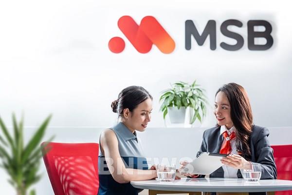 MSB báo lãi tăng gấp 4 lần cùng kỳ