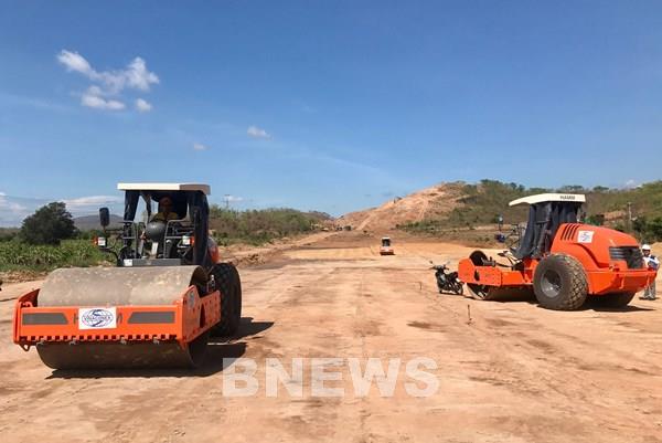 Cao tốc Vĩnh Hảo – Phan Thiết lo lỡ nhịp thi công vì thiếu vật liệu