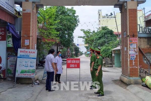 Dịch COVID-19: Hưng Yên phong tỏa thôn có 2 ca dương tính, thực hiện giãn cách xã Tiên Tiến