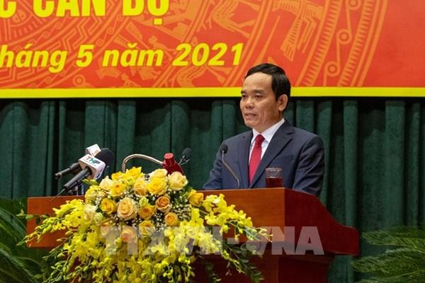 Ông Trần Lưu Quang giữ chức Bí thư Thành ủy  Hải Phòng