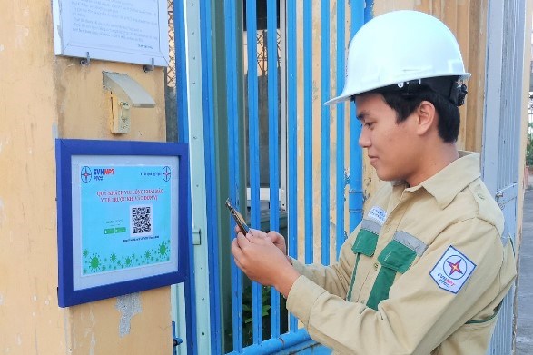 Truyền tải điện Quảng Ngãi sáng tạo phần mềm khai báo ý tế, phòng chống dịch COVID-19