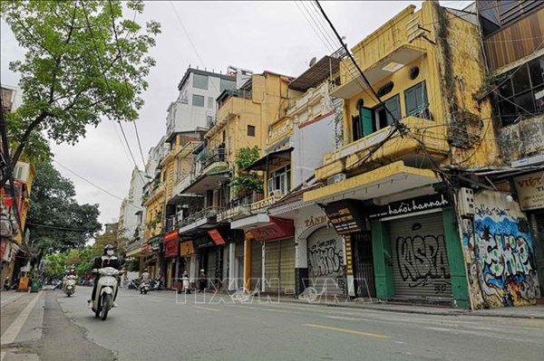 Hà Nội vận động người dân không ra khỏi nhà khi không cần thiết 
