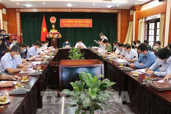 Hải Dương họp khẩn sau khi ghi nhận các ca mắc mới COVID-19