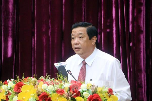 Đồng chí Bùi Văn Nghiêm giữ chức Bí thư Tỉnh ủy Vĩnh Long