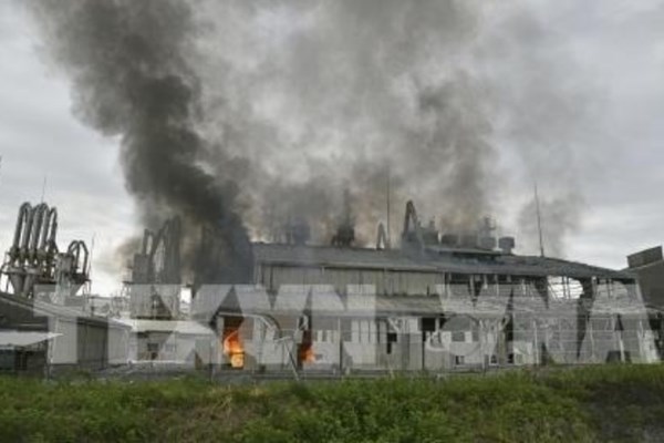 Nhật Bản: Nổ ở nhà máy hóa chất ở Fukushima làm 4 người bị thương