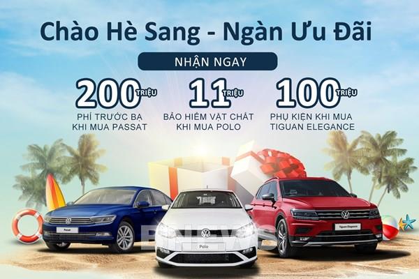 Volkswagen Việt Nam ưu đãi Hè đến 200 triệu đồng và ra mắt dòng dầu mới