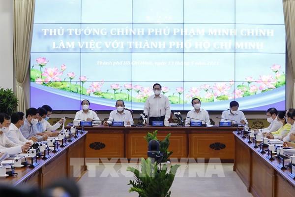 Thủ tướng: TP. Hồ Chí Minh cần giải pháp căn cơ, đột phá để xứng đáng là đầu tầu kinh tế của cả nước