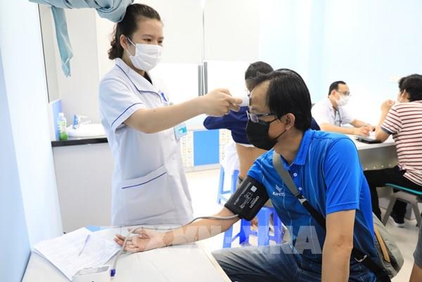 Tiêm vaccine AstraZeneca cho đội ngũ phóng viên các cơ quan báo chí tại Hà Nội