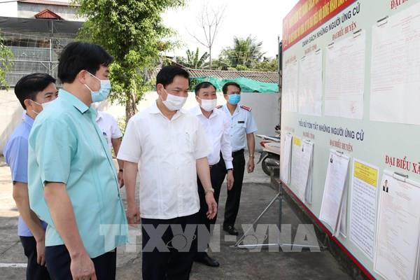 Các địa phương có dịch COVID-19, mỗi điểm bầu cử bố trí khu vực cách ly tạm thời