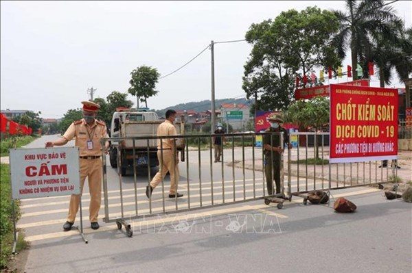 Dịch COVID-19: Giãn cách thành phố Bắc Ninh và huyện Quế Võ từ 6 giờ ngày 18/5