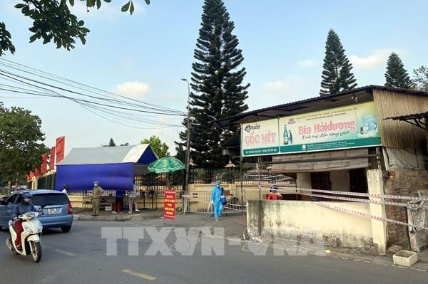 Hải Dương khoanh vùng dập dịch liên quan đến các ca mắc COVID-19 mới