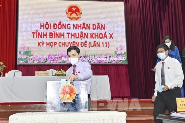 Phê chuẩn kết quả bầu bổ sung chức vụ Phó Chủ tịch UBND tỉnh Bình Thuận