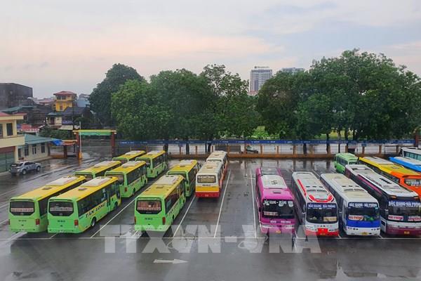 Từ 21/5, Bắc Giang dừng toàn bộ hoạt động vận tải hành khách